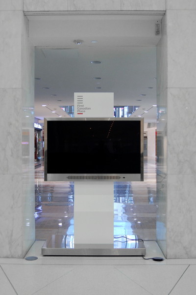 First Canadian Place Interactive TV Display